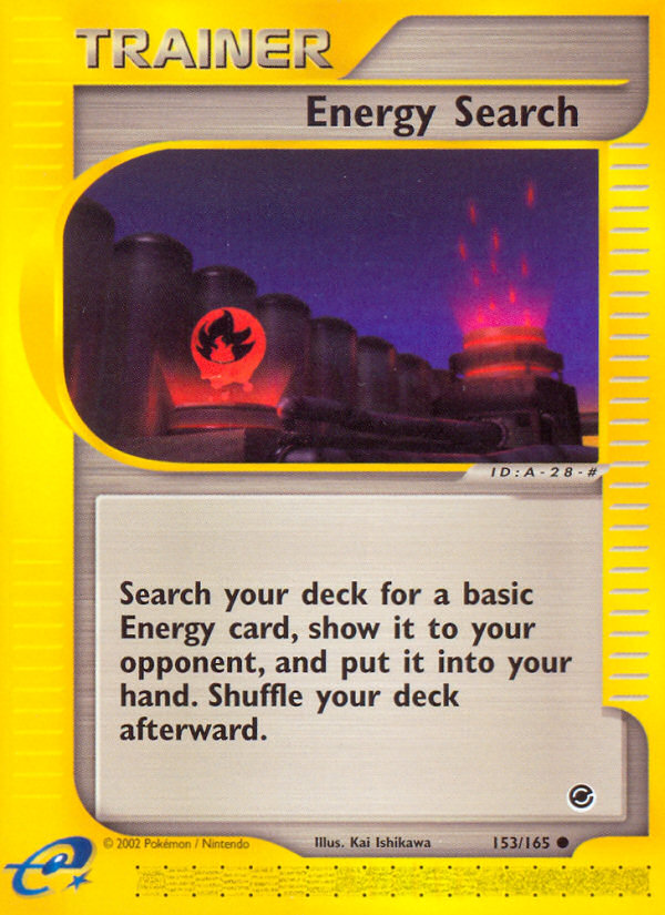 Energy Search (153/165) [Expedition: Base Set]