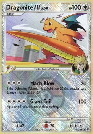 Dragonite FB LV.50 (56/147) (League Promo) [Platinum: Supreme Victors]