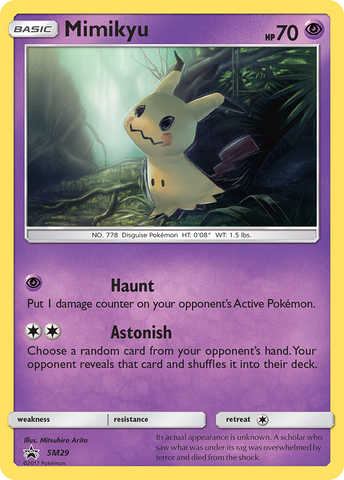 Mimikyu (SM29) [Sun & Moon: Black Star Promos]