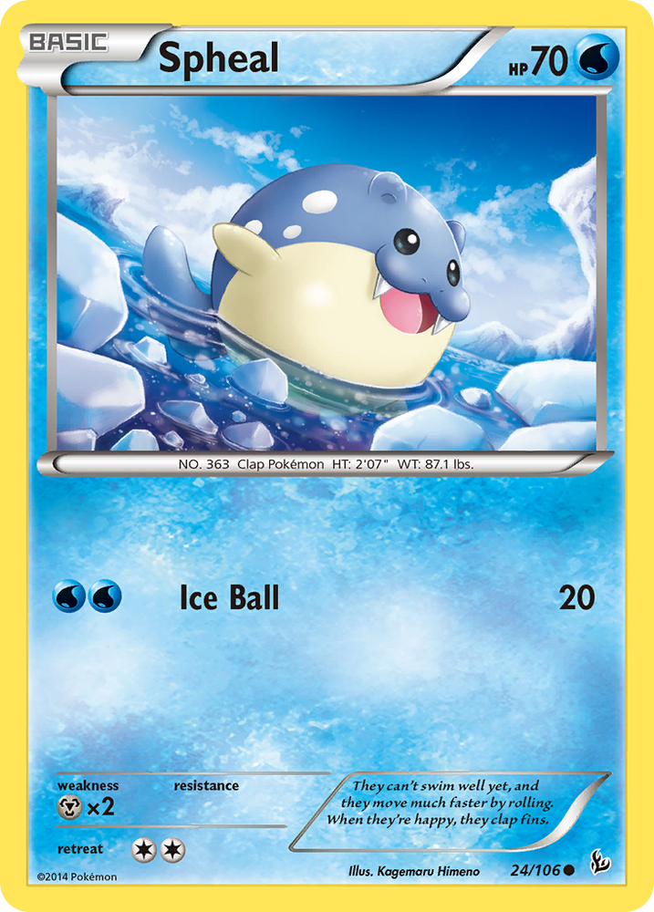 Spheal (24/106) [XY: Flashfire]