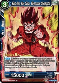 Kaio-Ken Son Goku, Strenuous Onslaught (BT8-025_PR) [Malicious Machinations Prerelease Promos]