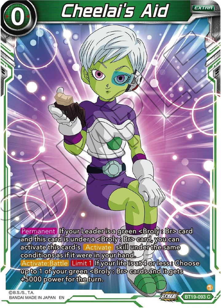 Cheelai's Aid (BT19-093) [Fighter's Ambition]