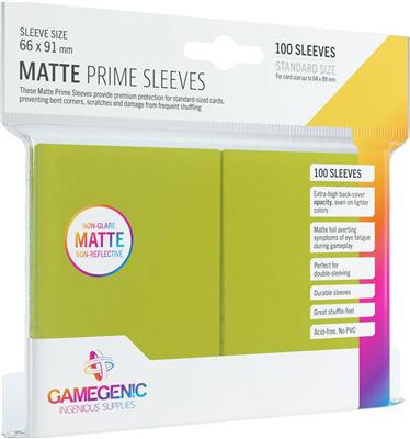 Gamegenic Matte Prime Sleeves 100 ct.