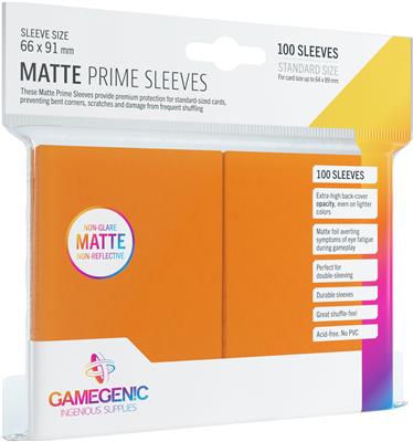 Gamegenic Matte Prime Sleeves 100 ct.
