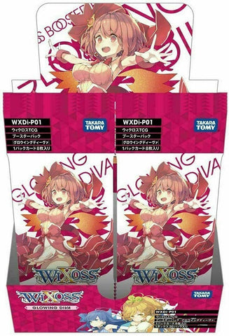 Wixoss GLOWING DIVA - BOOSTER CASE