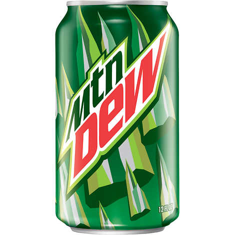 Mtn Dew 12oz Can