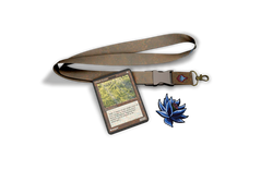 Black Lotus AR Pin and Lanyard Set by Pinfinity