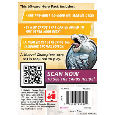 Marvel Champions: Ms. Marvel Hero Pack