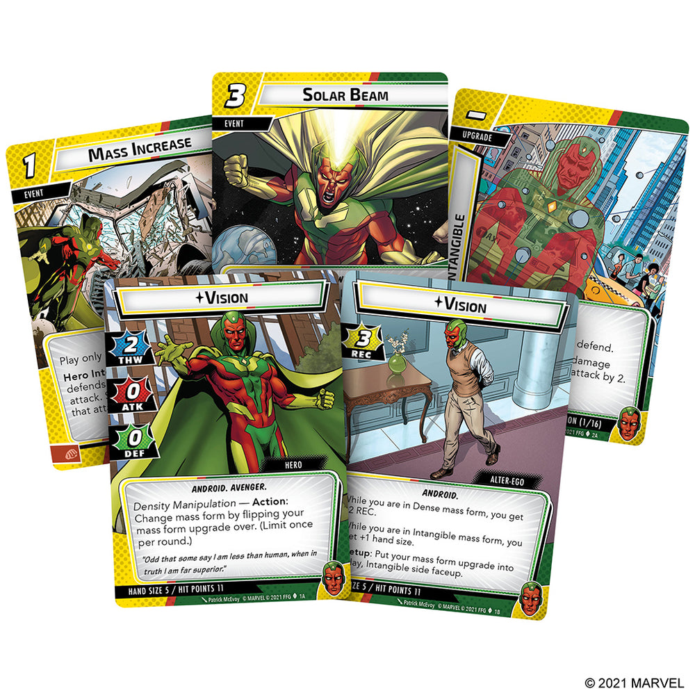 Marvel Champions:  Vision Hero Pack