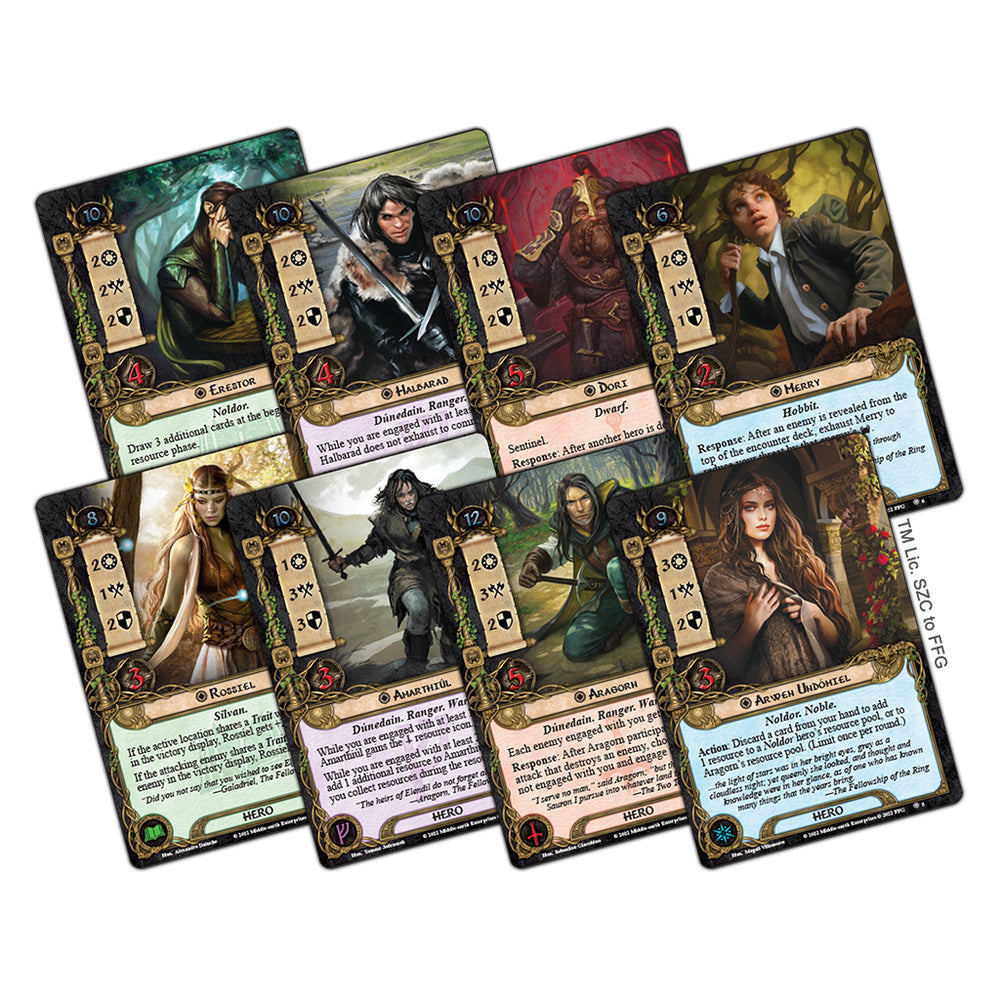 Lord of the Rings Card Game Angmar Awakened Hero Expansion