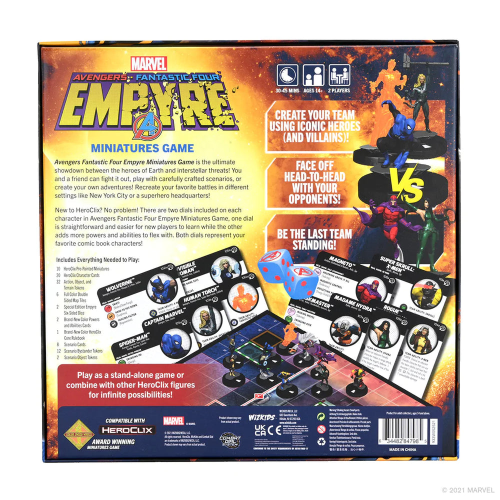 HeroClix Avengers Fantastic Four Empyre