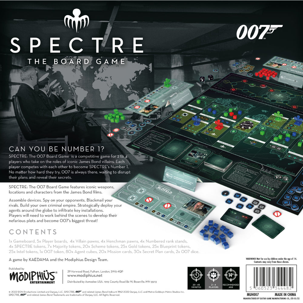 SPECTRE BOARD GAME