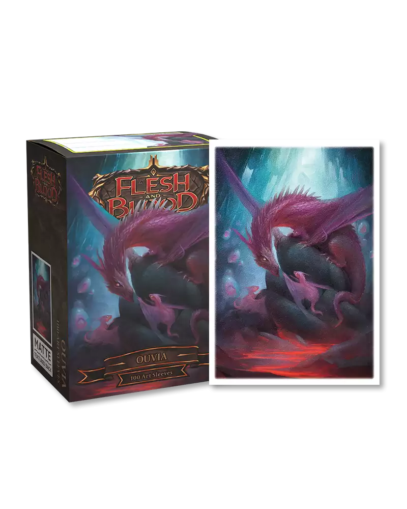Dragon Shield Flesh and Blood Art Sleeves Matte (100 pack)