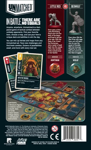 Unmatched Little Red Riding Hood vs Beowulf