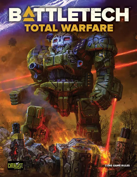 BattleTech Total Warfare 2nd Ed, Vintage Cover