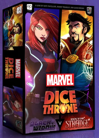 Dice Throne Marvel Black Widow & Doctor Strange Expansion