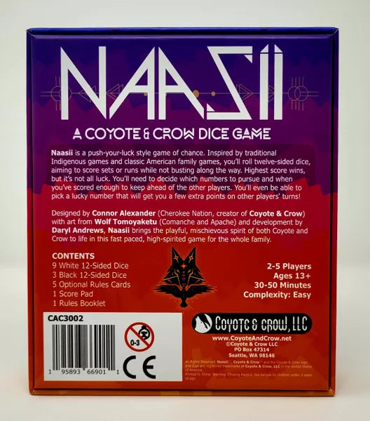 Naasii A Coyote & Crow Dice Game