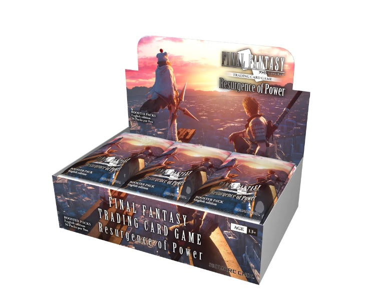 FINAL FANTASY TCG Opus 18: RESURGENCE OF POWER Booster Box FINAL FANTASY TCG Opus 18: RESURGENCE OF POWER Booster Box