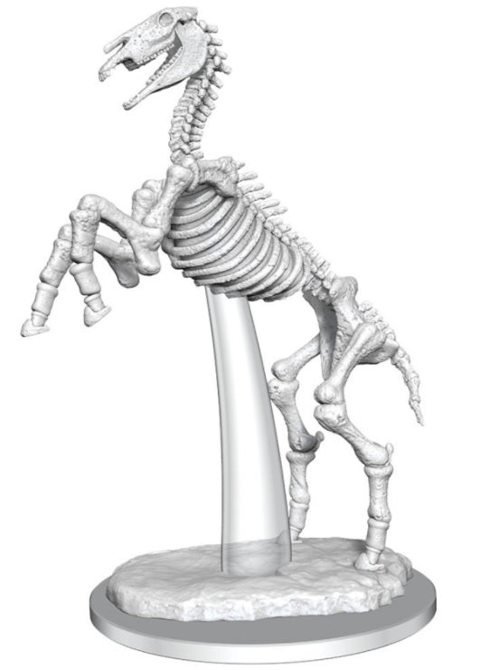 Pathfinder Deep Cuts Unpainted Miniature Skeletal Horse W16