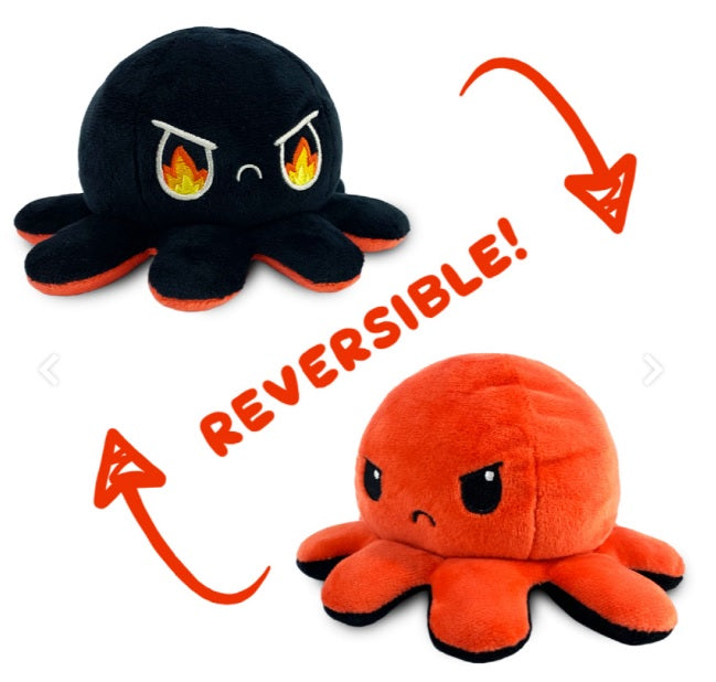Tee Turtle Reversible Octopus Plush