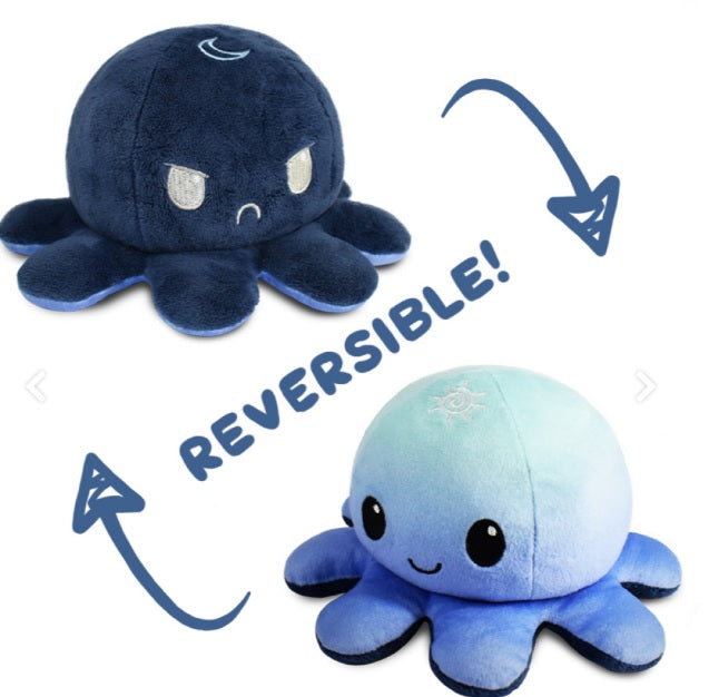 Tee Turtle Reversible Octopus Plush
