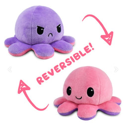 Tee Turtle Reversible Octopus Plush