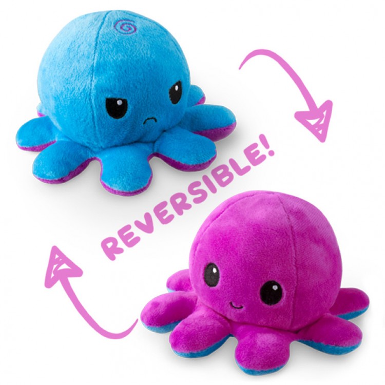 Tee Turtle Reversible Octopus Plush