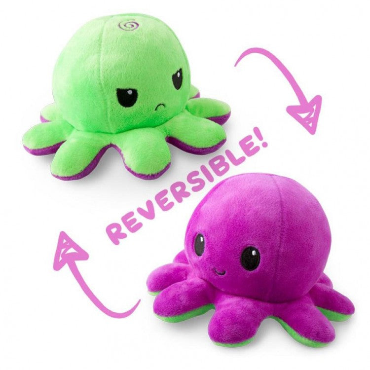 Tee Turtle Reversible Octopus Plush