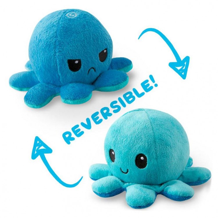 Tee Turtle Reversible Octopus Plush