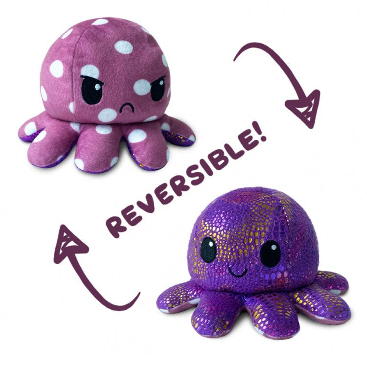Tee Turtle Reversible Octopus Plush