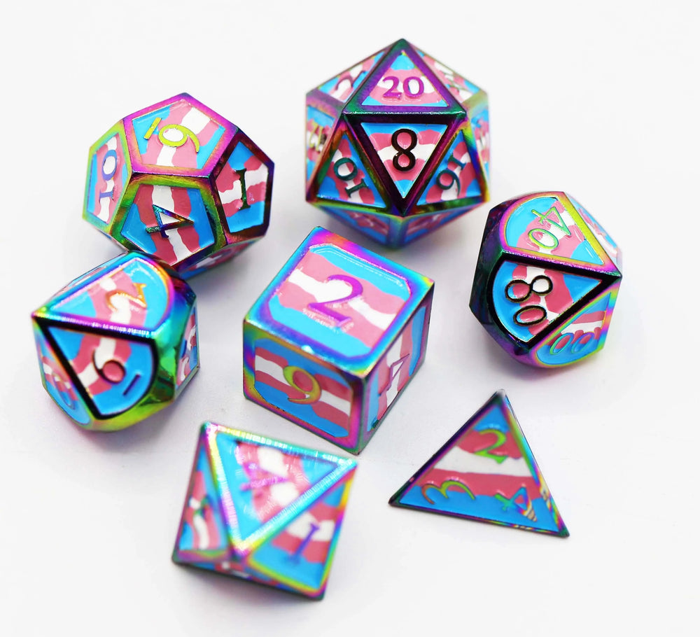 Pride Flag Series RPG Dice Sets