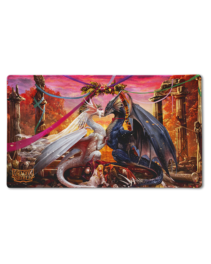 Dragon Shield: Playmat 'Valentine Dragon 2023' and Tube