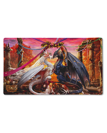 Dragon Shield: Playmat 'Valentine Dragon 2023' and Tube