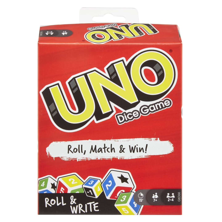 Uno: Roll and Write Dice Game