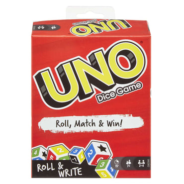 Uno: Roll and Write Dice Game