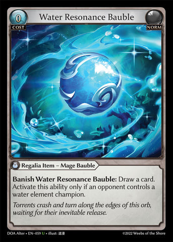 Water Resonance Bauble