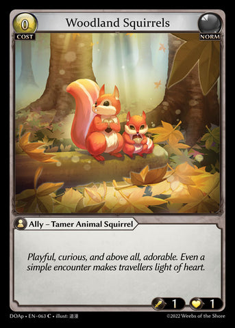 Woodland Squirrels