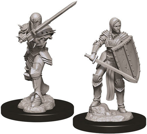Human Fighter Female Unpainted
