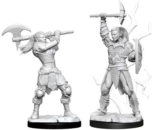 Goliath Barbarian female Unpainted