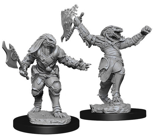 Dragonborn Female Fighter Unpainted